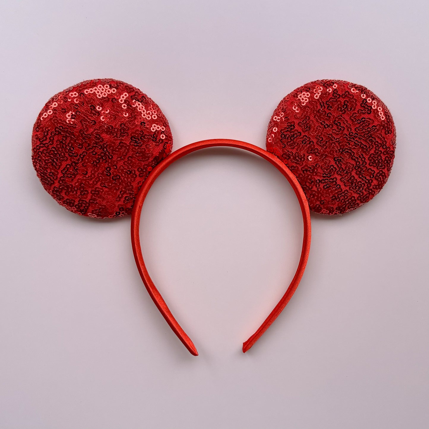 Red Sequin Headband Animal Ears