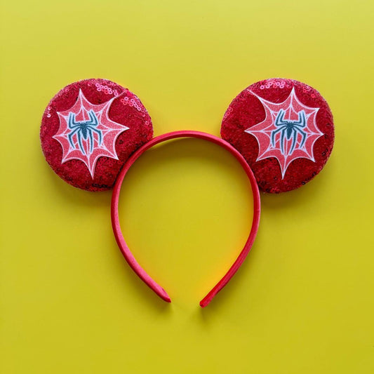 Spider Sequin Headband Animal Ears