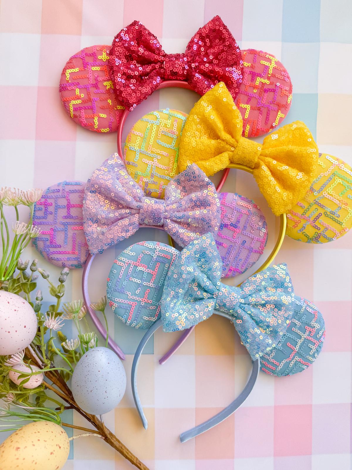 Easter Sequin Headband Ears Collection